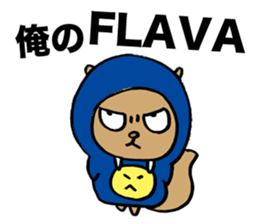 Squirrel Hip Hop Raging sticker #3774206