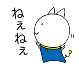 Melancholy girl who suffers emptily sticker #3774312