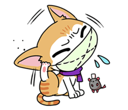 Happy Life Of Kitty MOMO sticker #3774850