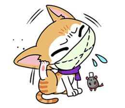 Happy Life Of Kitty MOMO sticker #3774850
