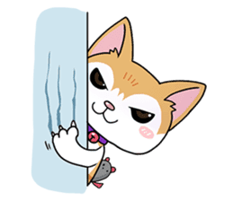 Happy Life Of Kitty MOMO sticker #3774859