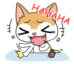 Happy Life Of Kitty MOMO sticker #3774861