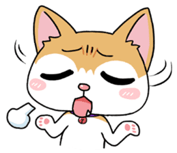 Happy Life Of Kitty MOMO sticker #3774863