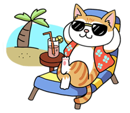 Happy Life Of Kitty MOMO sticker #3774869