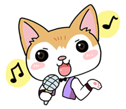 Happy Life Of Kitty MOMO sticker #3774877