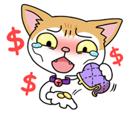 Happy Life Of Kitty MOMO sticker #3774879