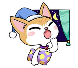 Happy Life Of Kitty MOMO sticker #3774880