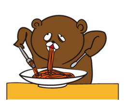 prison bear! sticker #3775209