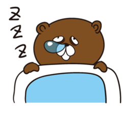 prison bear! sticker #3775210