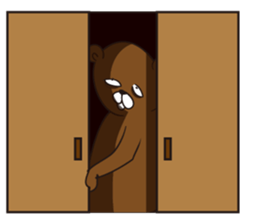 prison bear! sticker #3775217