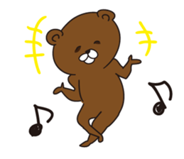 prison bear! sticker #3775225