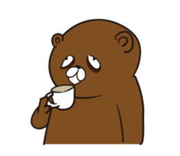 prison bear! sticker #3775227