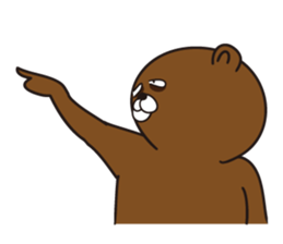 prison bear! sticker #3775232