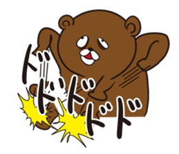 prison bear! sticker #3775240