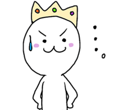 crestfallen prince sticker #3775409