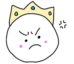 crestfallen prince sticker #3775433