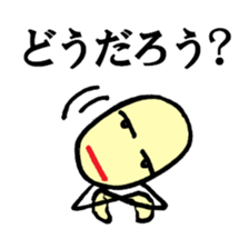 face&hand sticker #3775490