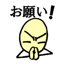 face&hand sticker #3775497