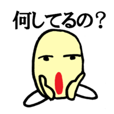 face&hand sticker #3775511