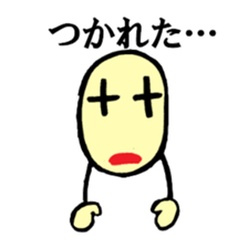 face&hand sticker #3775515