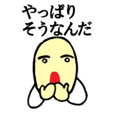 face&hand sticker #3775522