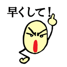 face&hand sticker #3775523