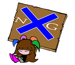 Salt girl sticker #3775544