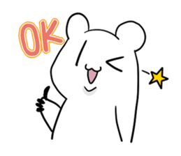 Handsome hamster sticker #3775657