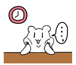 Handsome hamster sticker #3775661