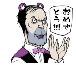 Men with cute cat ear sticker #3776340