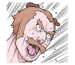 Men with cute cat ear sticker #3776351