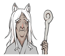 Men with cute cat ear sticker #3776357