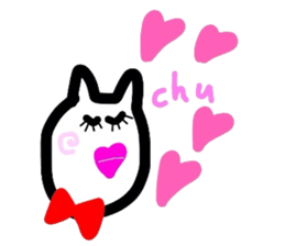 nyaco chan stamp sticker #3776653