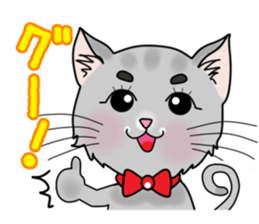 Girl of a shy painter sticker #3777300