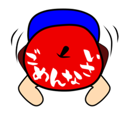 Girl of a shy painter sticker #3777312