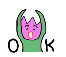 Talkative tulip sticker #3777337