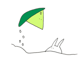 snowboard rabbit sticker #3777487