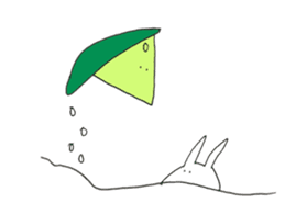 snowboard rabbit sticker #3777487