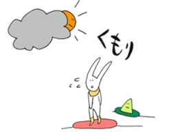 snowboard rabbit sticker #3777502