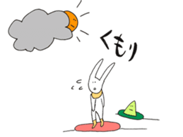 snowboard rabbit sticker #3777502