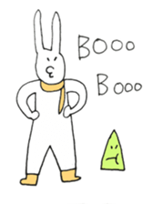 snowboard rabbit sticker #3777517