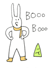 snowboard rabbit sticker #3777517