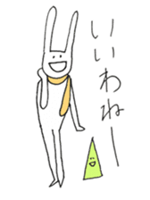 snowboard rabbit sticker #3777518