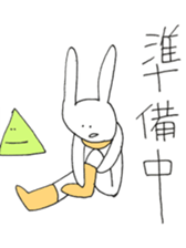 snowboard rabbit sticker #3777520