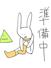 snowboard rabbit sticker #3777520