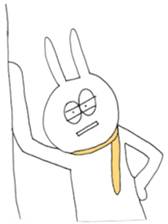 snowboard rabbit sticker #3777524