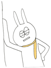 snowboard rabbit sticker #3777524