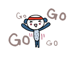 Dotty bear sticker #3777898