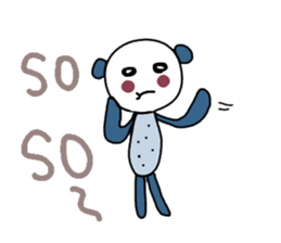 Dotty bear sticker #3777907