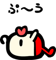 Lips tights sticker #3778892